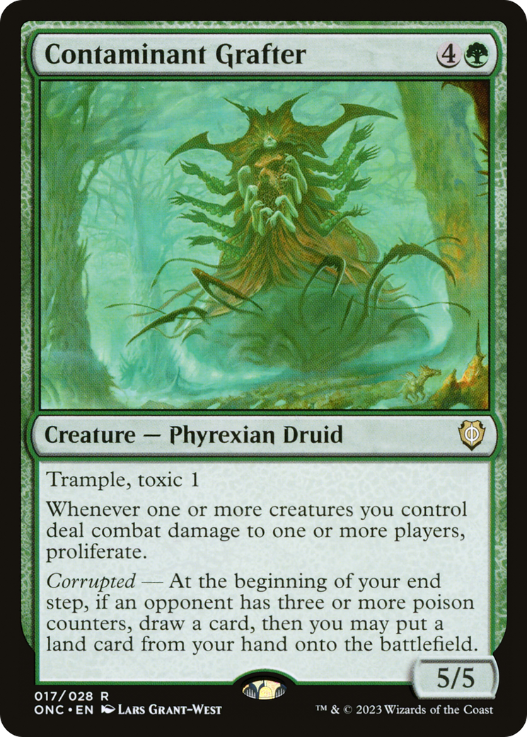 Contaminant Grafter (ONC-017)  - Phyrexia: All Will Be One Commander