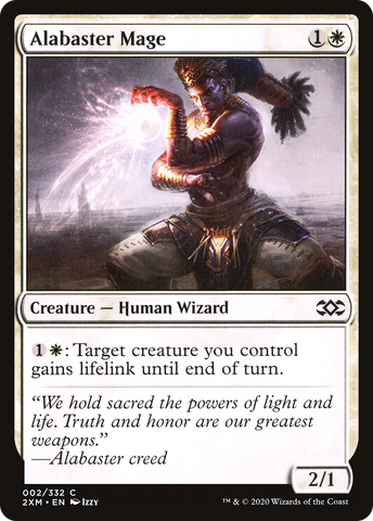 Alabaster Mage (2XM-002)  - Double Masters