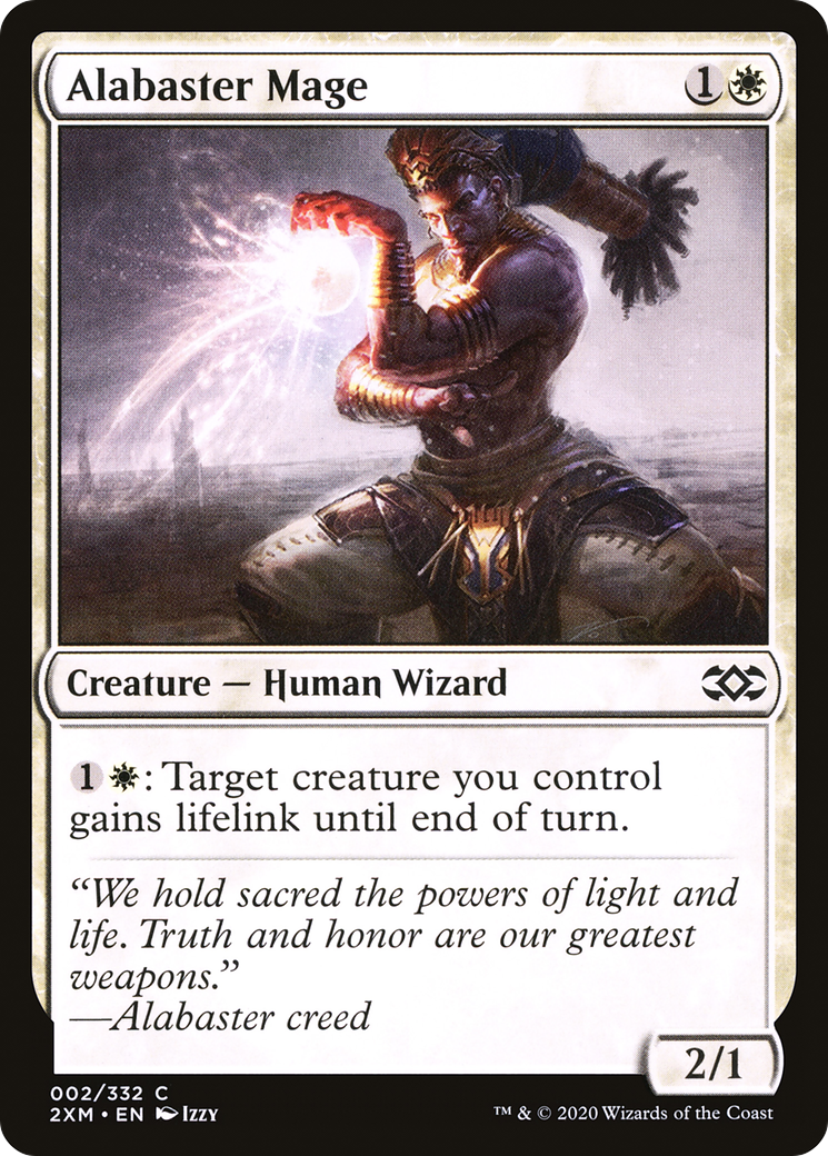 Alabaster Mage (2XM-002)  - Double Masters