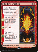The First Eruption (DOM-122)  - Dominaria