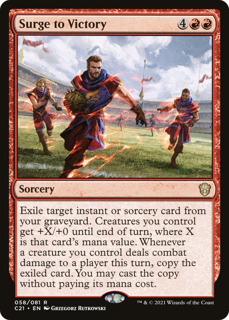Surge to Victory (C21-058)  - Commander 2021