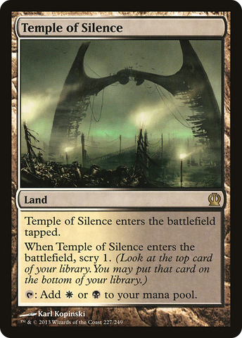 Temple of Silence (THS-227)  - Theros