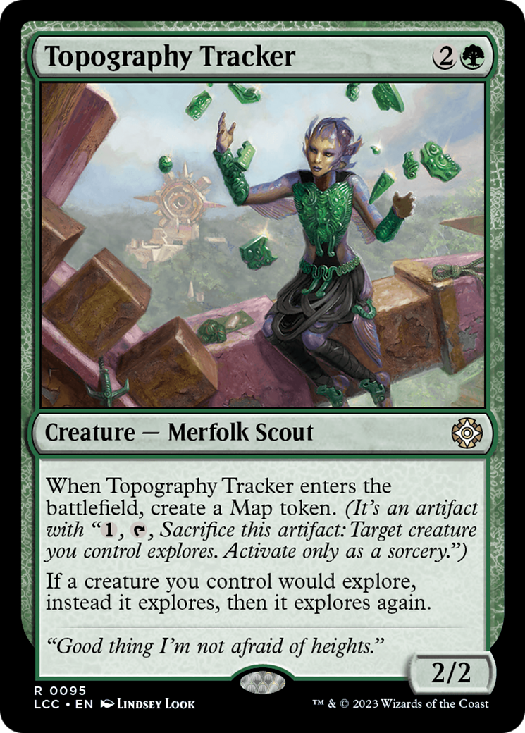 Topography Tracker (LCC-095)  - The Lost Caverns of Ixalan Commander