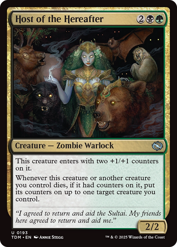 Host of the Hereafter (TDM-193)  - Tarkir: Dragonstorm
