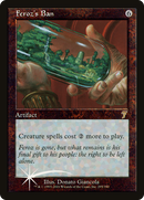 Feroz's Ban (7ED-295★) - Seventh Edition Foil