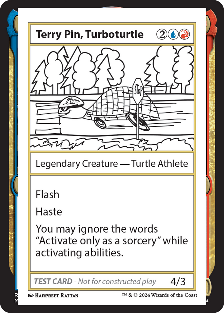 Terry Pin, Turboturtle (MB2PC-)  - Mystery Booster 2