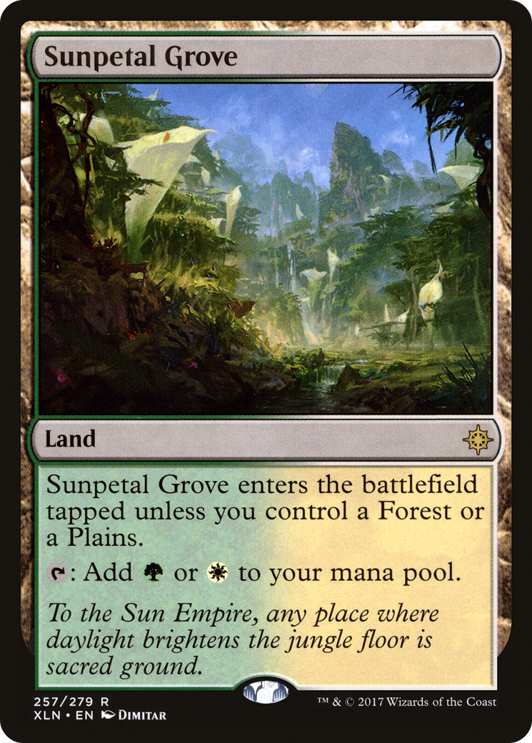Sunpetal Grove (XLN-257)  - Ixalan