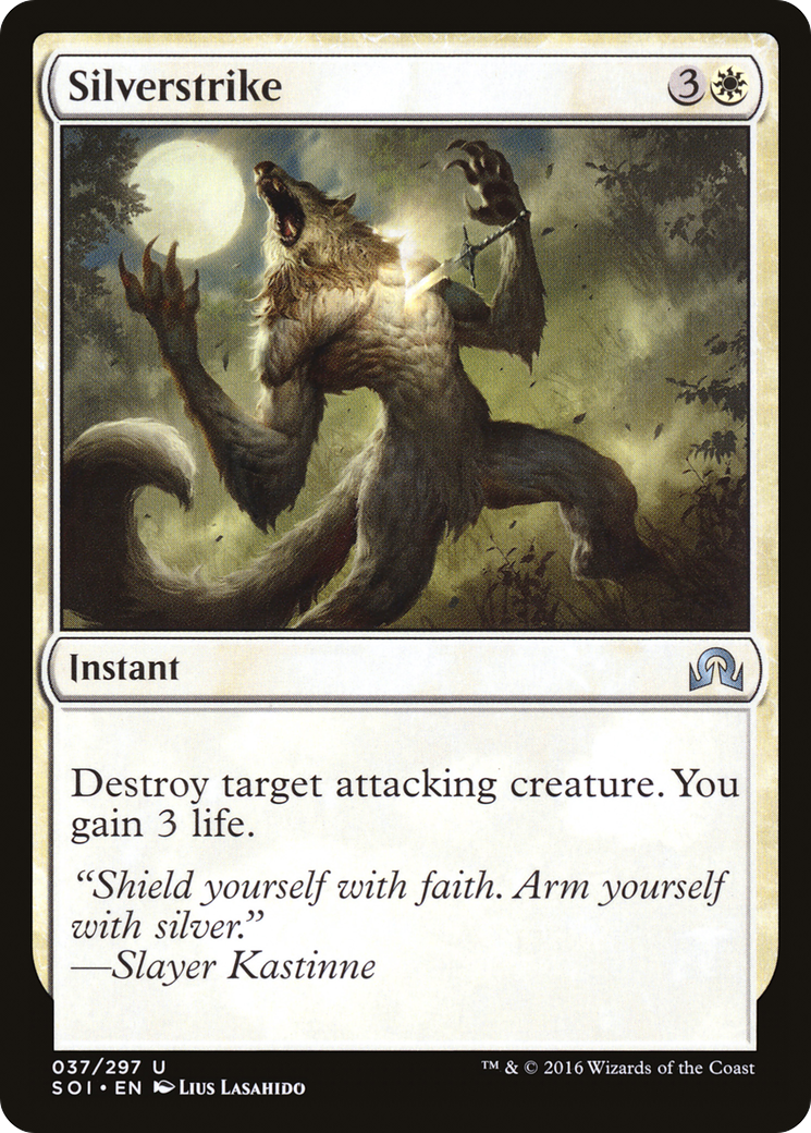 Silverstrike (SOI-037)  Foil - Shadows over Innistrad
