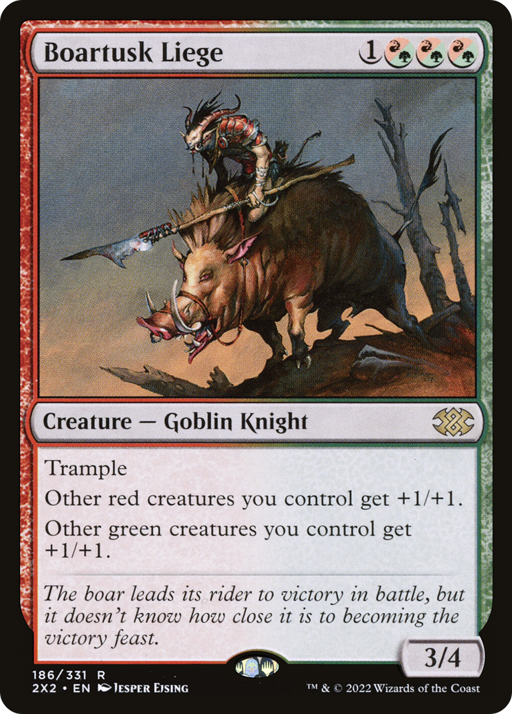 Boartusk Liege (2X2-186)  - Double Masters 2022