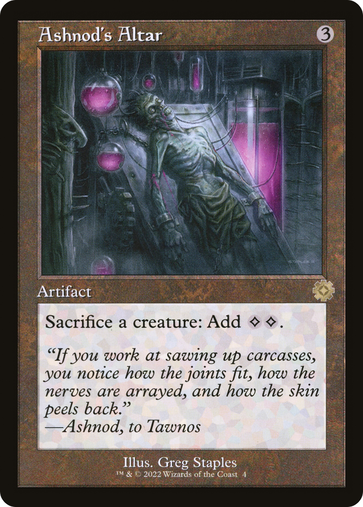 Ashnod's Altar (BRR-004)  - The Brothers' War Retro Artifacts