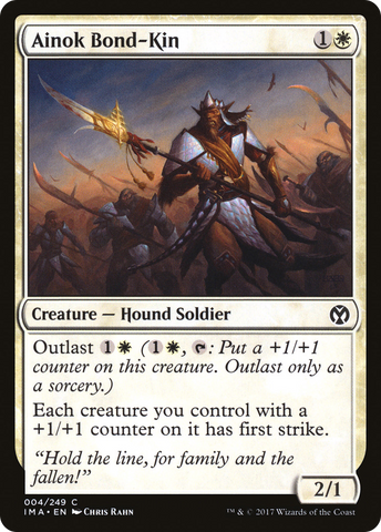 Ainok Bond-Kin (IMA-004)  - Iconic Masters