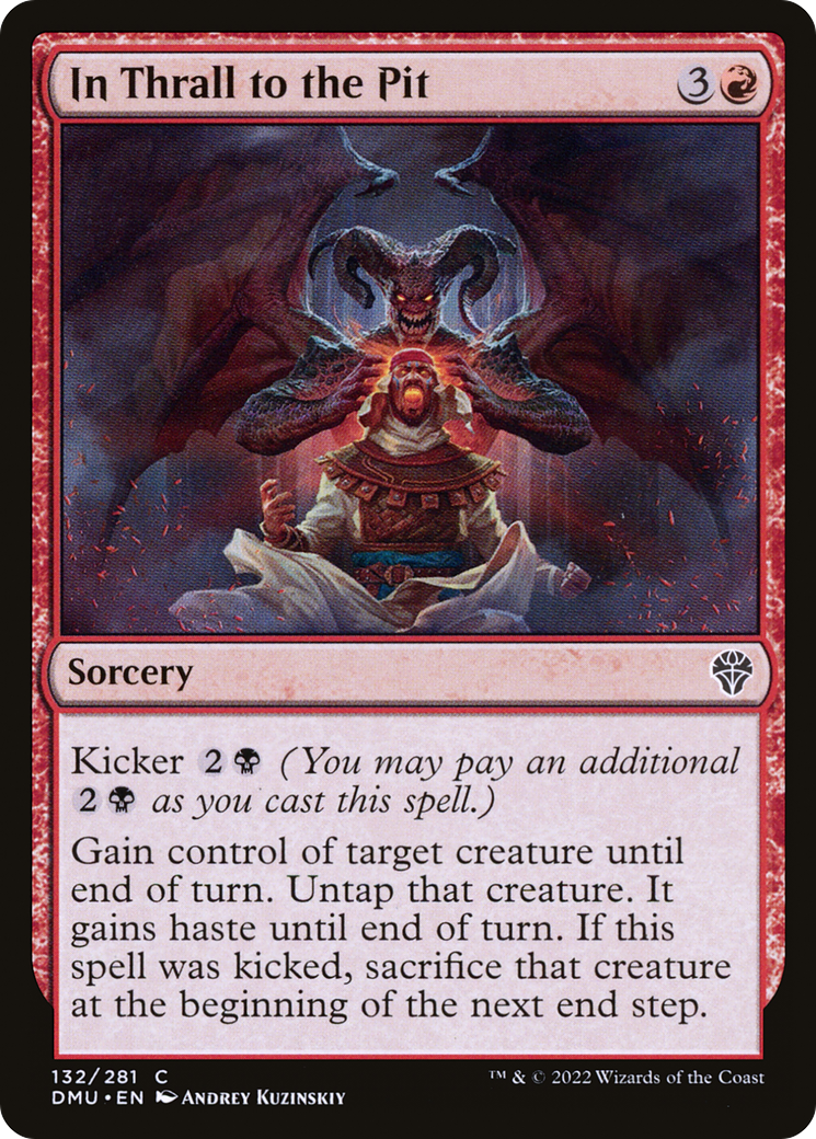 In Thrall to the Pit (DMU-132)  - Dominaria United