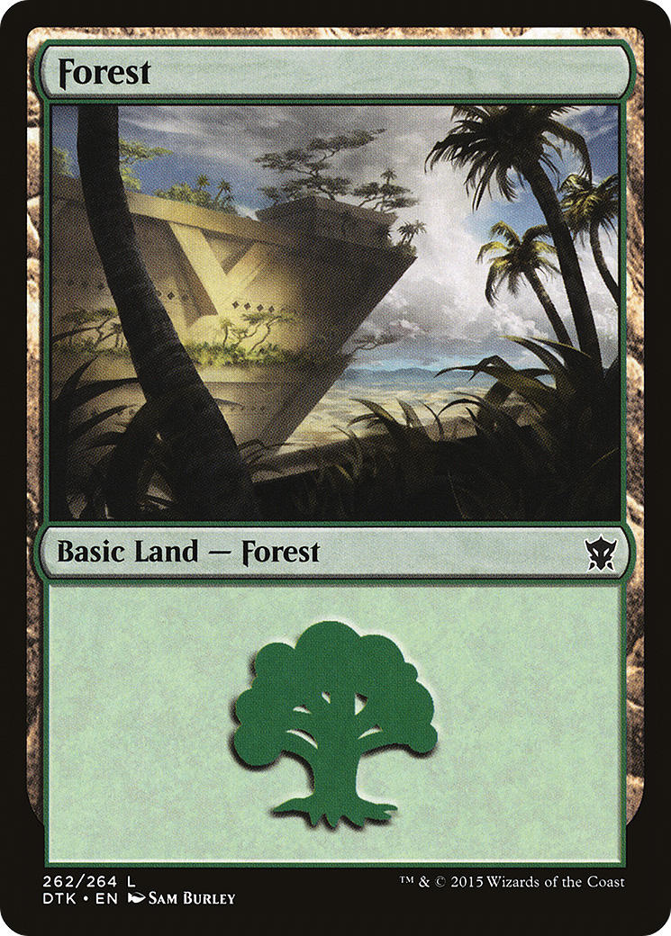 Forest (262) (DTK-262)  - Dragons of Tarkir