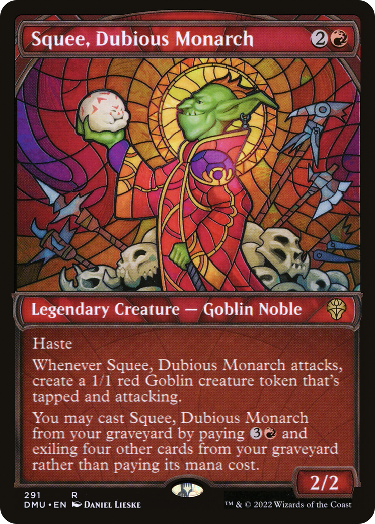 Squee, Dubious Monarch (Showcase) (DMU-291)  - Dominaria United: (Showcase)