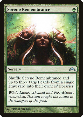 Serene Remembrance (GTC-132)  - Gatecrash