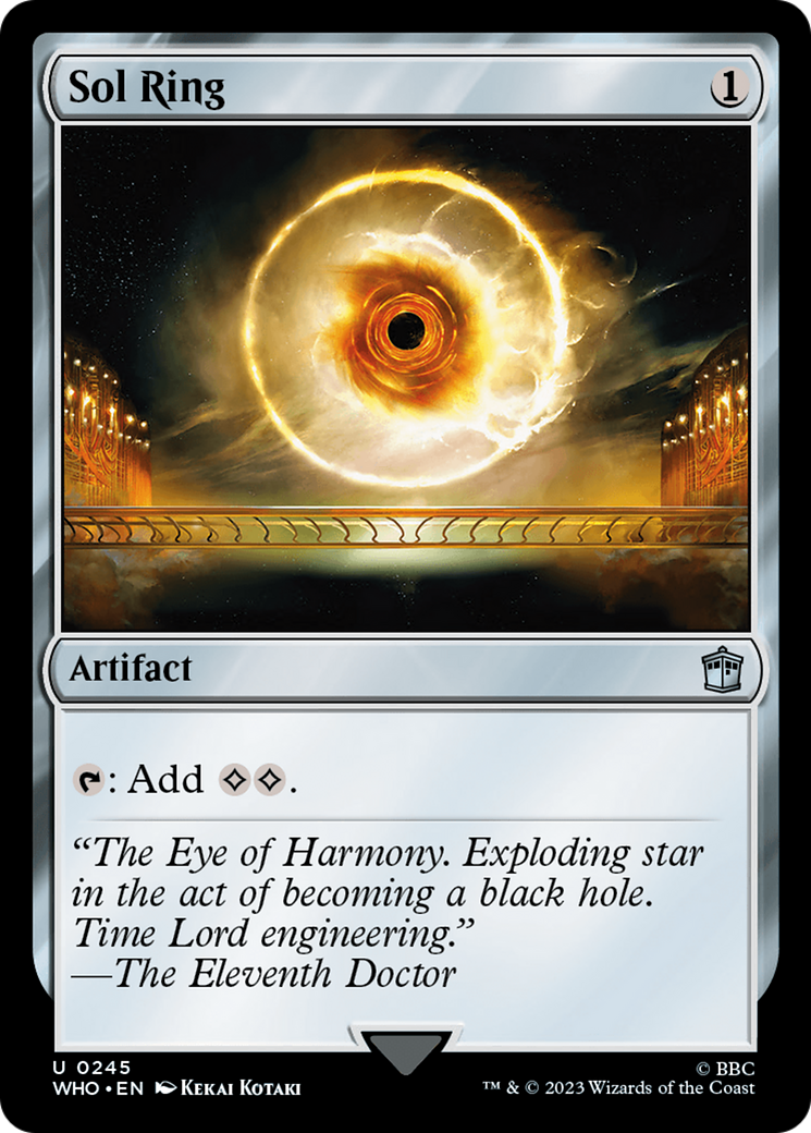 Sol Ring (WHO-245)  - Doctor Who