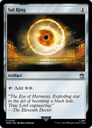 Sol Ring (WHO-245)  Foil - Doctor Who