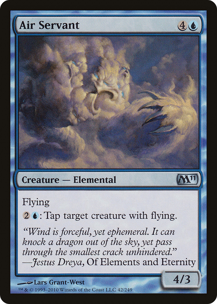 Air Servant (M11-042)  Foil - Magic 2011