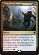 Dire-Strain Rampage (MID-219)  - Innistrad: Midnight Hunt