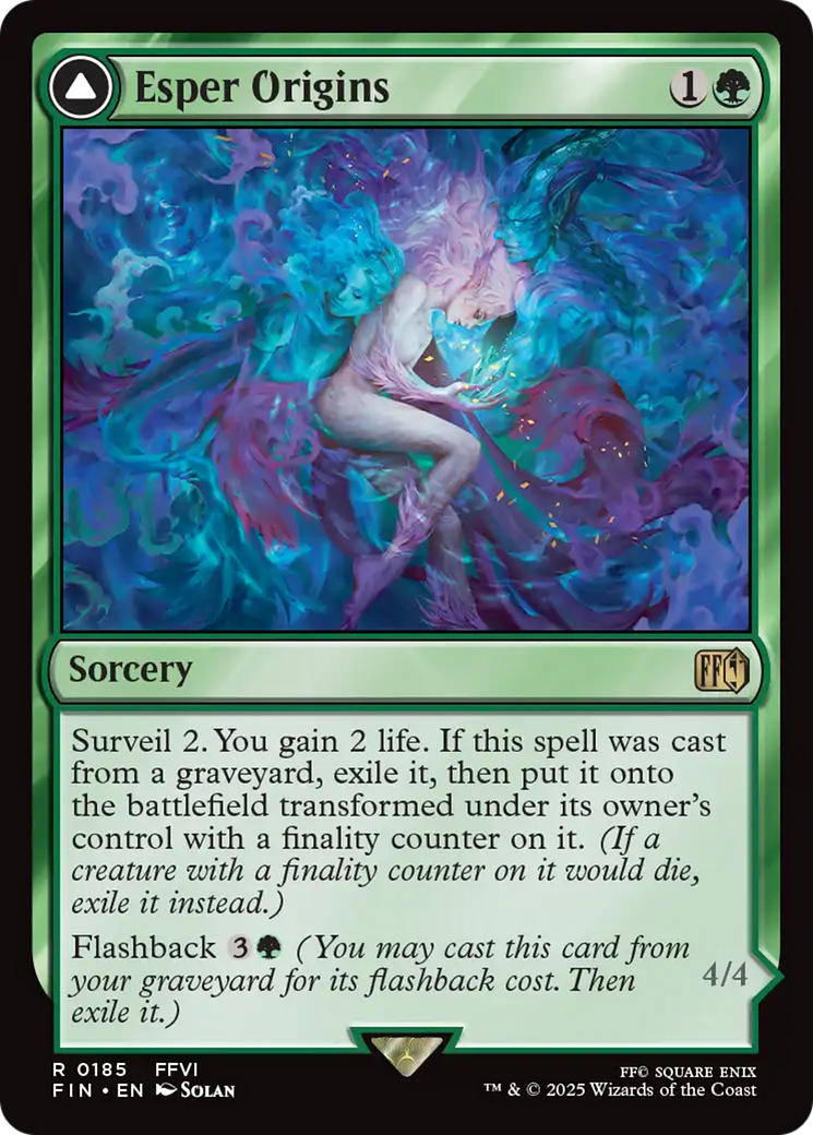 Esper Origins (FIN-185)  Foil - FINAL FANTASY: (enchantment)