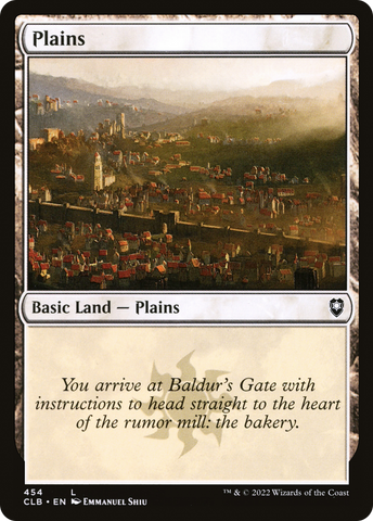 Plains (454) [Commander Legends: Battle for Baldur's Gate]
