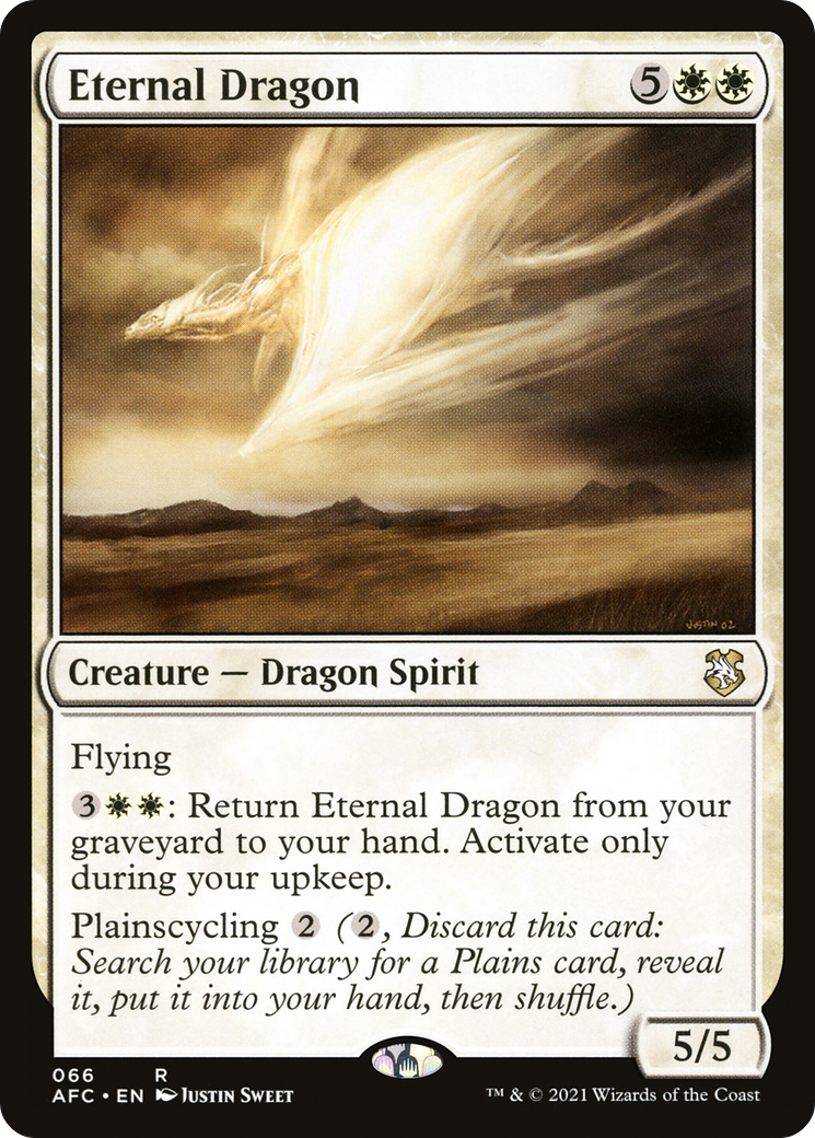 Eternal Dragon (AFC-066) - Adventures in the Forgotten Realms Commander
