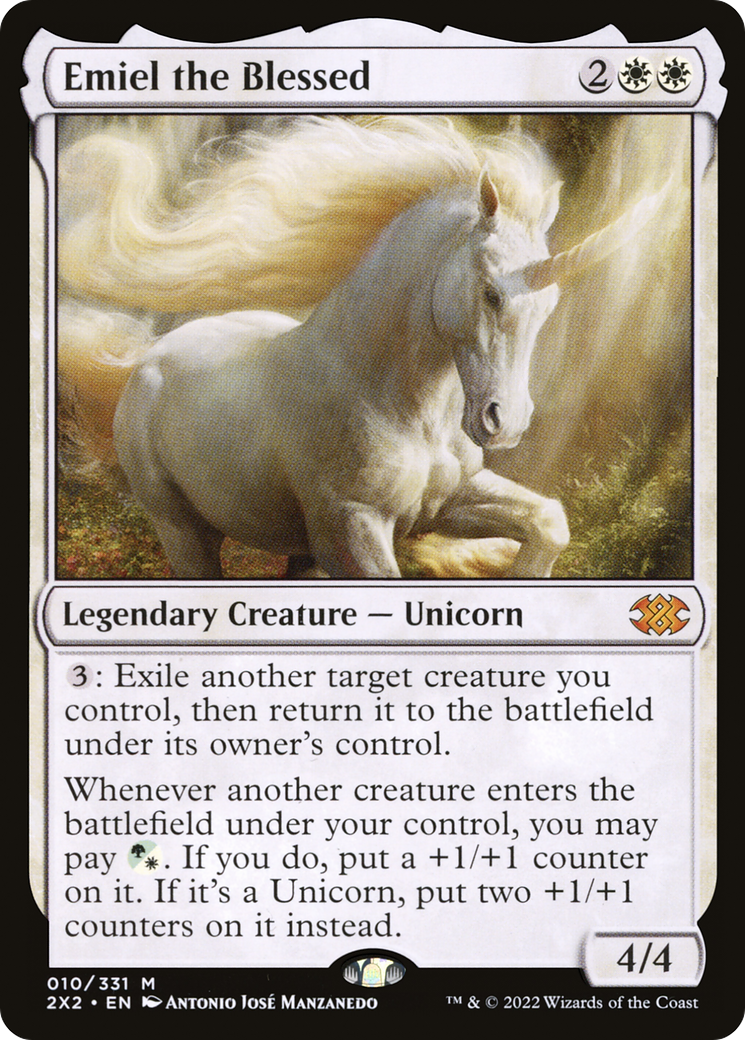 Emiel the Blessed (2X2-010)  Foil - Double Masters 2022