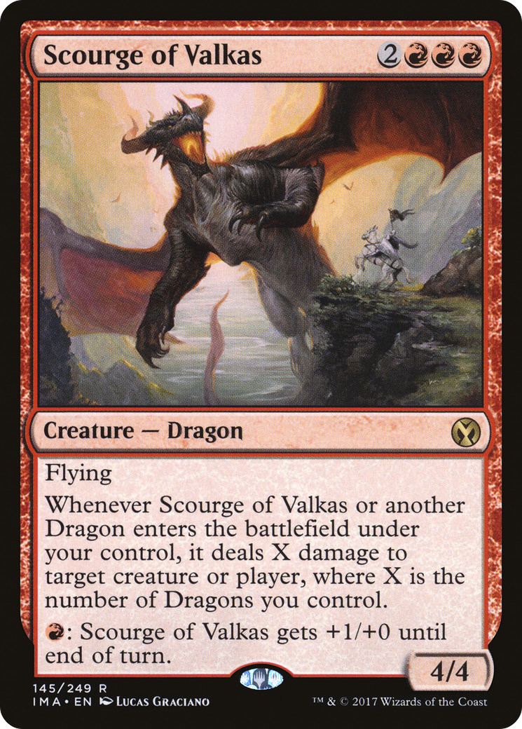 Scourge of Valkas (IMA-145)  - Iconic Masters