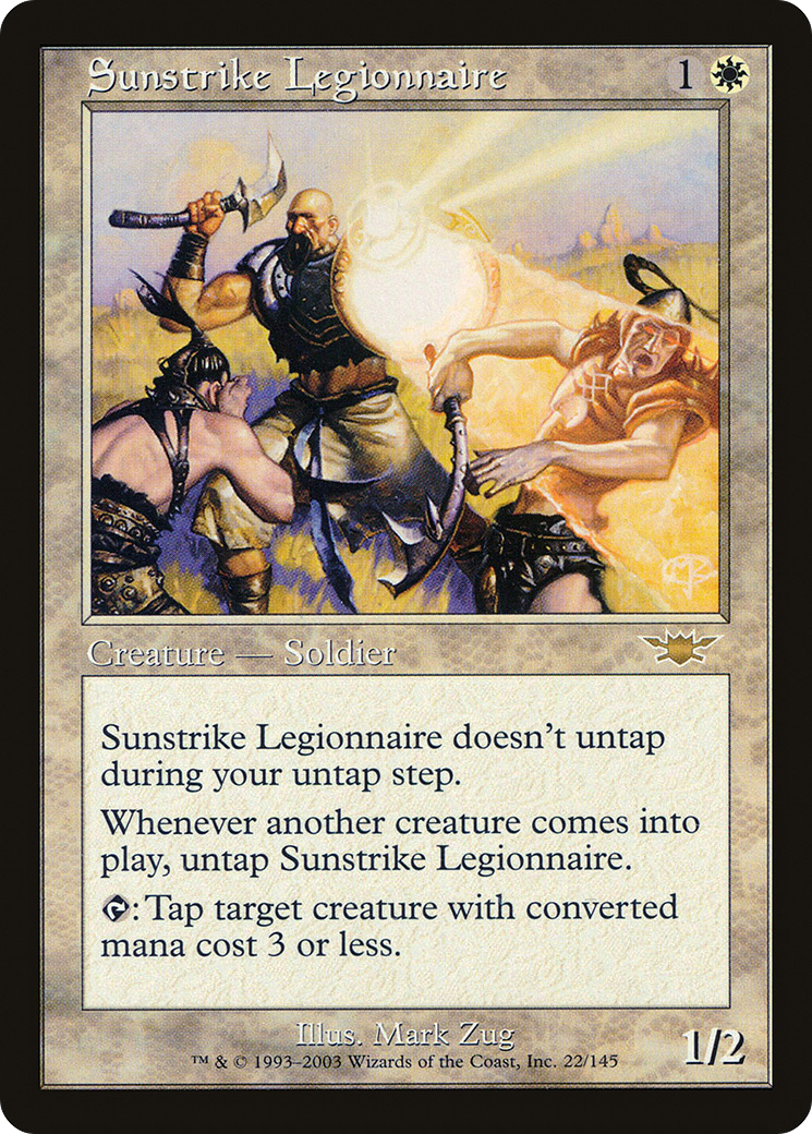 Sunstrike Legionnaire (LGN-022)  Foil - Legions