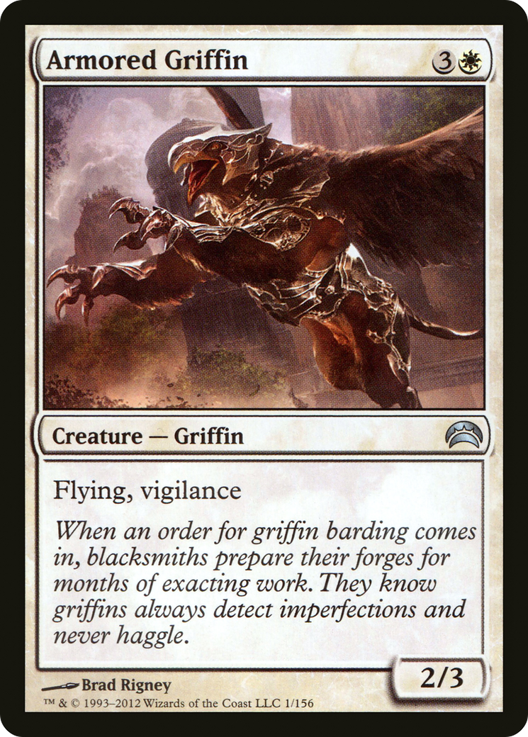 Armored Griffin (PC2-001)  - Planechase 2012