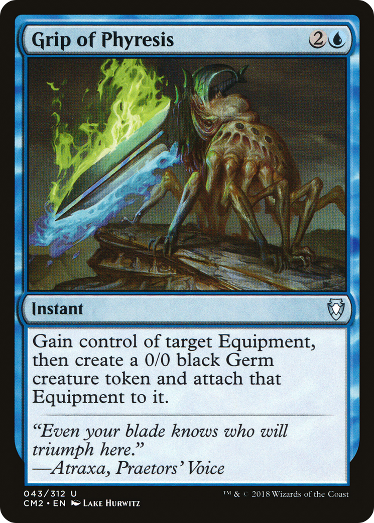 Grip of Phyresis (CM2-043)  - Commander Anthology Volume II