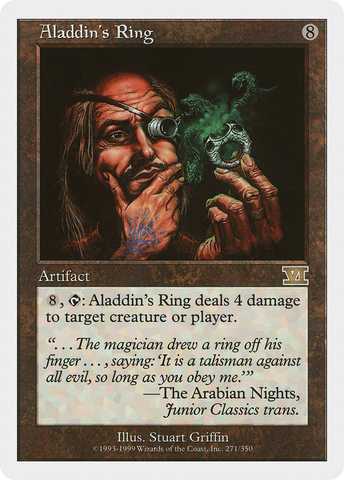 Aladdin's Ring (6ED-271)  - Classic Sixth Edition