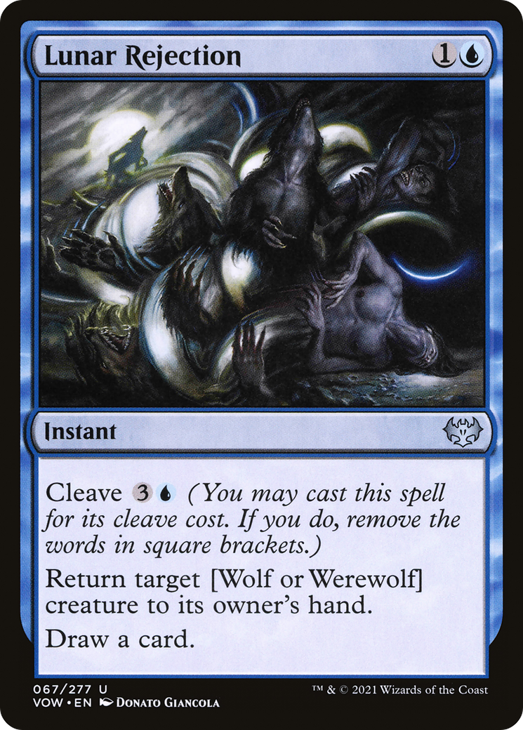 Lunar Rejection (VOW-067)  - Innistrad: Crimson Vow