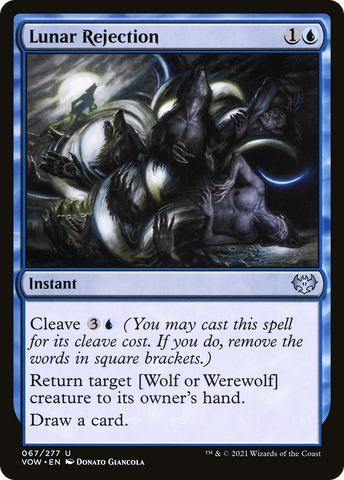 Lunar Rejection (VOW-067)  - Innistrad: Crimson Vow