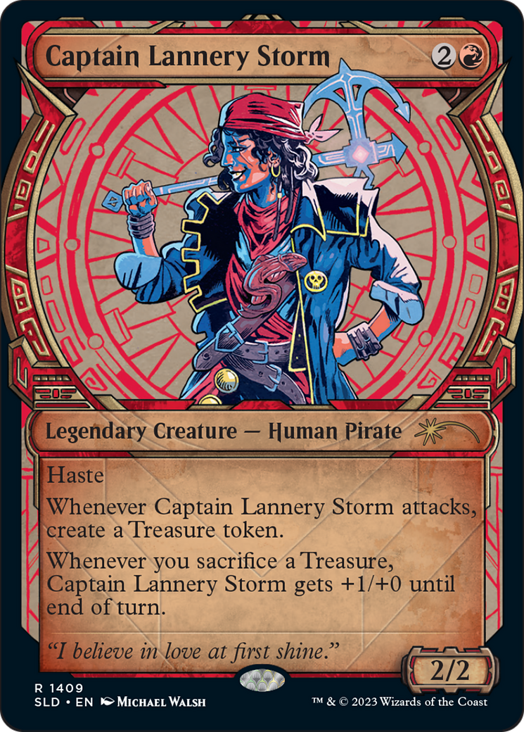 Captain Lannery Storm (SLD-1409)  - Secret Lair Drop: (Showcase)