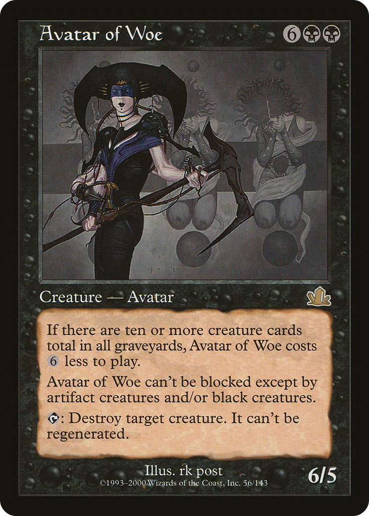 Avatar of Woe (PCY-056)  Foil - Prophecy