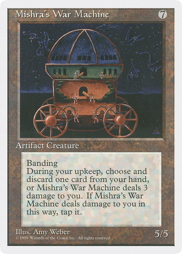 Mishra's War Machine (4ED-)  - Fourth Edition