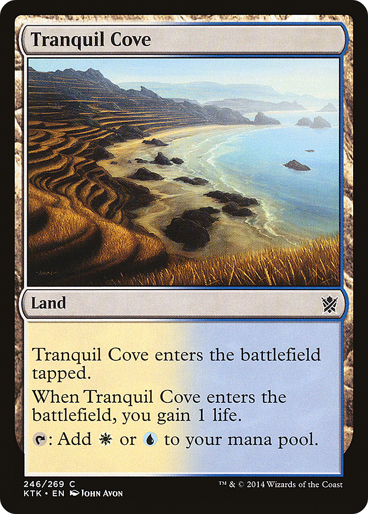 Tranquil Cove (KTK-246)  - Khans of Tarkir
