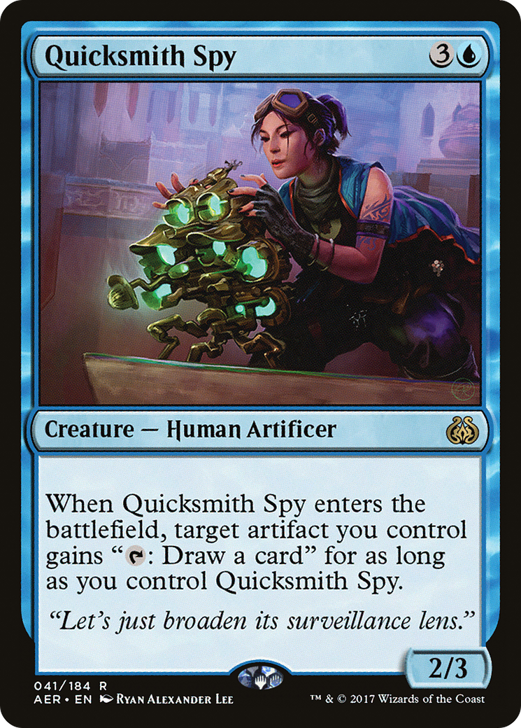 Quicksmith Spy (AER-041)  Foil - Aether Revolt