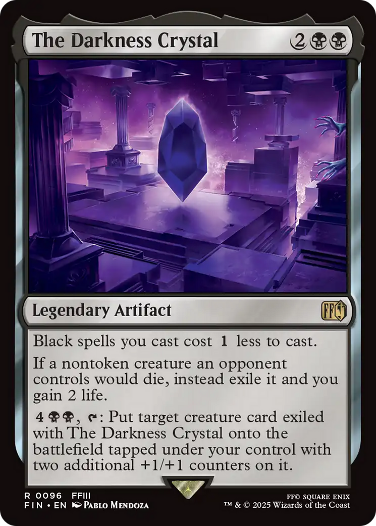 The Darkness Crystal (FIN-096)  - FINAL FANTASY