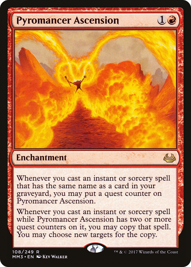 Pyromancer Ascension (MM3-108) - Modern Masters 2017 Foil