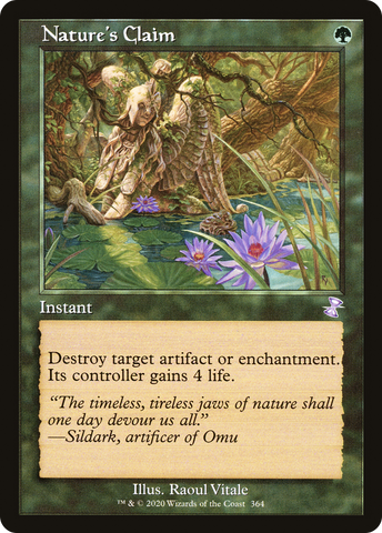 Nature's Claim (TSR-364)  Foil - Time Spiral Remastered