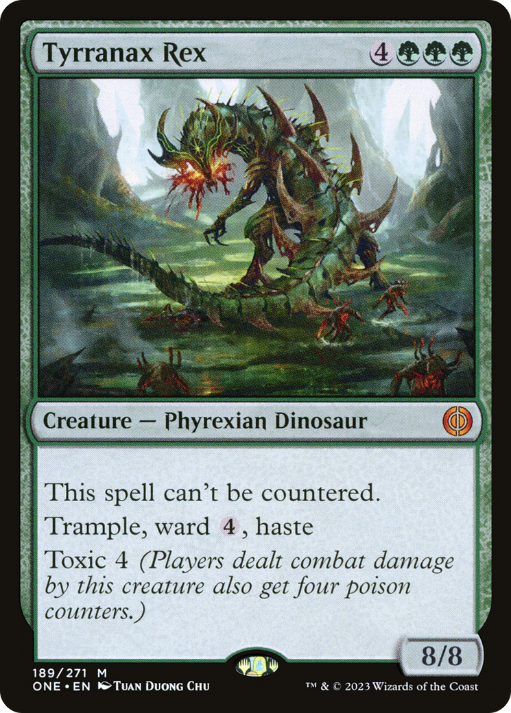 Tyrranax Rex (ONE-189)  Foil - Phyrexia: All Will Be One