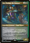 Ikra Shidiqi, the Usurper (Foil Etched) (CMR-519)  Foil - Commander Legends