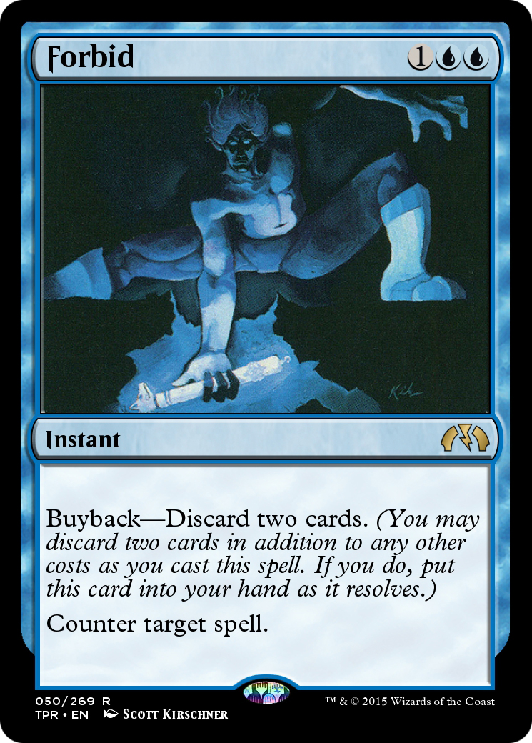 Forbid (TPR-050)  Foil - Tempest Remastered