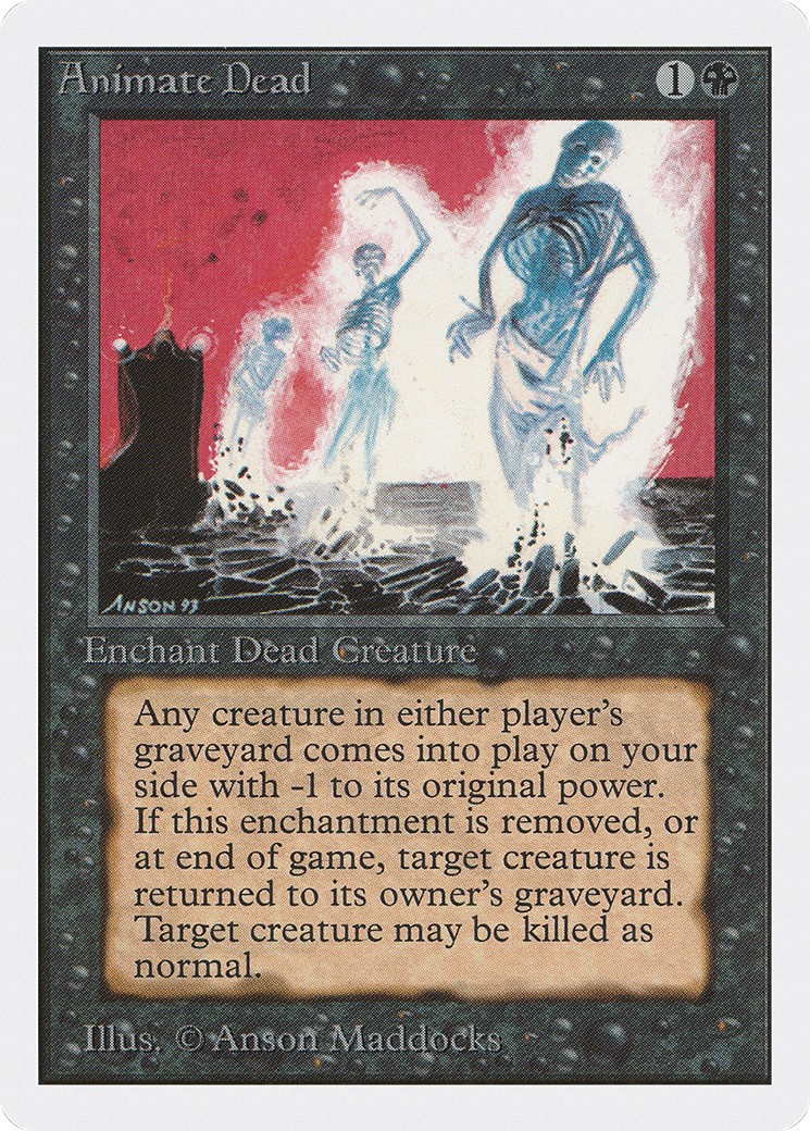 Animate Dead (2ED-)  - Unlimited Edition
