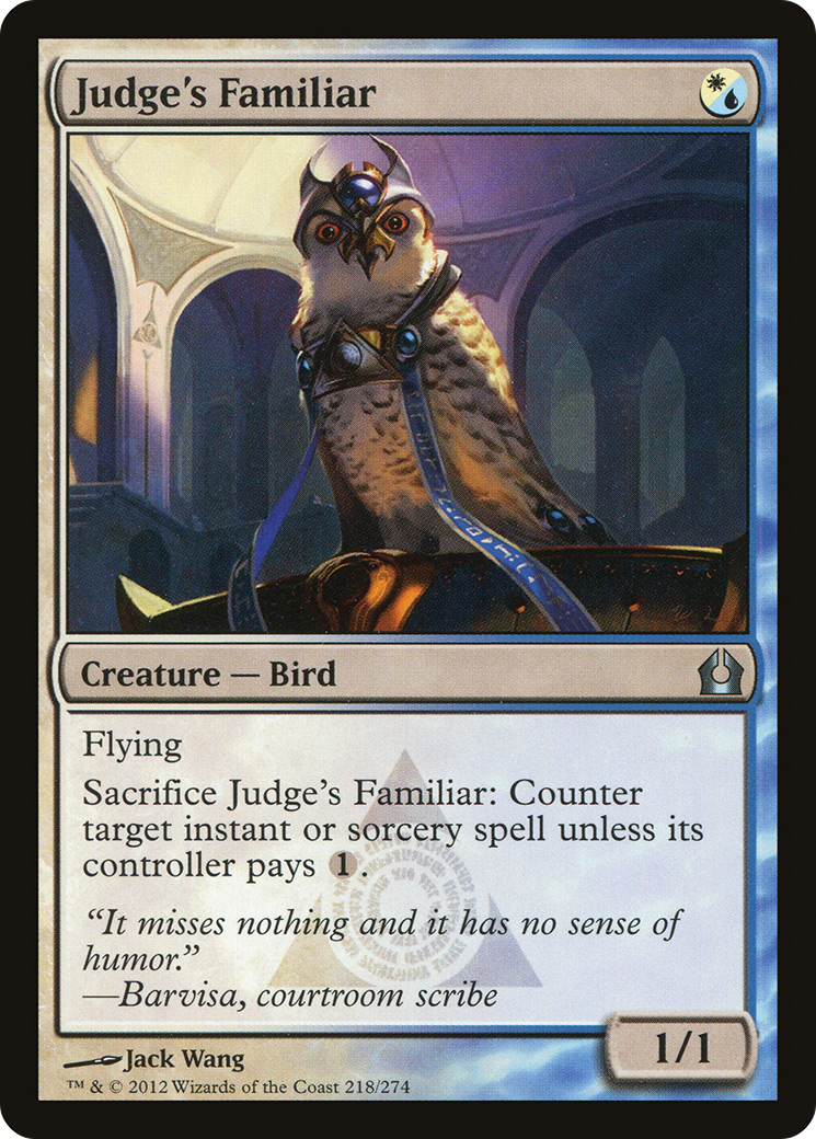 Judge's Familiar (RTR-218)  Foil - Return to Ravnica