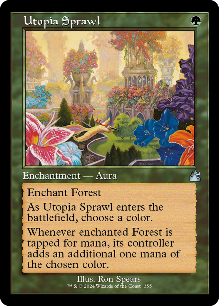Utopia Sprawl (Retro Frame) (RVR-355)  - Ravnica Remastered