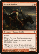 Fervent Cathar (AVR-135)  Foil - Avacyn Restored