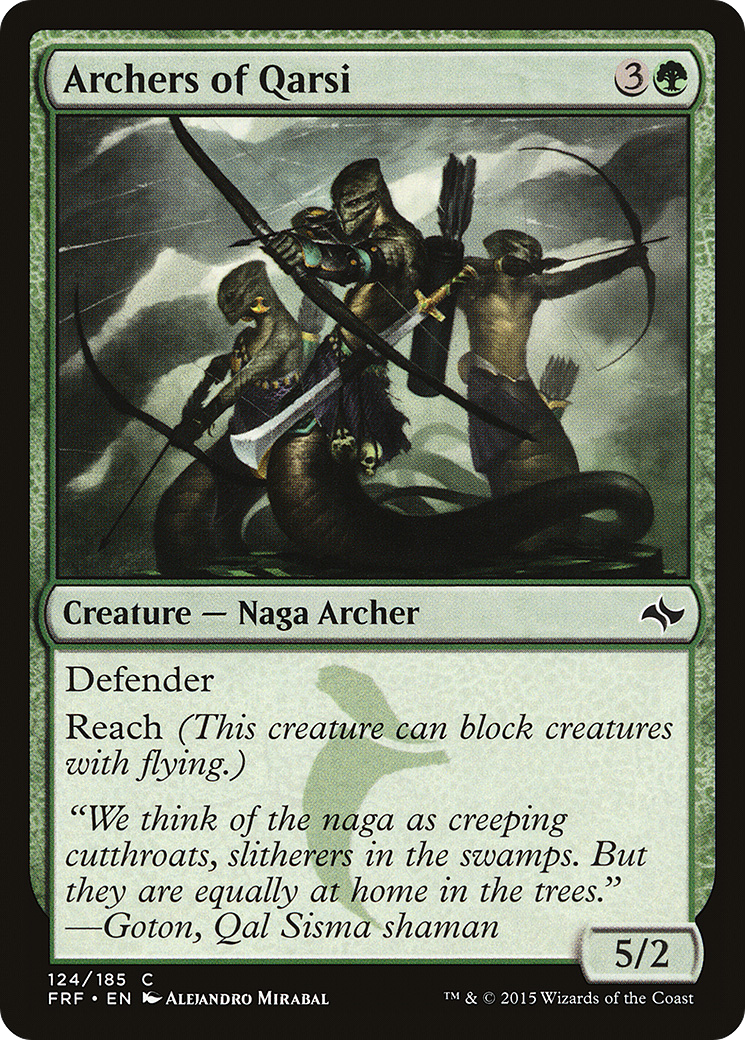 Archers of Qarsi (FRF-124)  - Fate Reforged